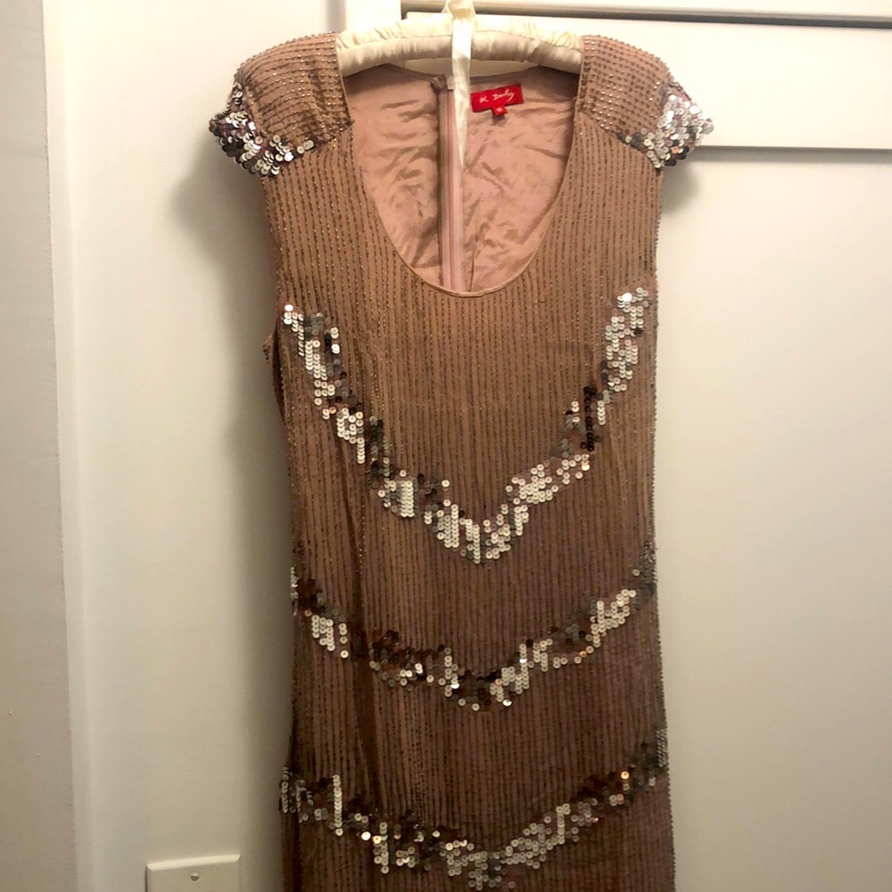 Gorgeous sequins and chiffon dress size M